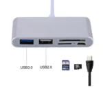 5 in 1 Micro SD + SD + USB 3.0 + USB 2.0 + Micro USB Port to USB-C / Type-C OTG COMBO Adapter Card Reader for Tablet, Smartphone, PC - Image 6