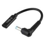 DP 5.5 x 1.7mm to Type-C Female Power Adapter Charger Cable - Image 2