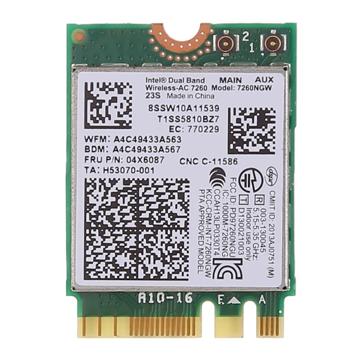 SP8554_1.webp Dual Band AC1200 Wireless NGFF M.2 Wifi Card 7260NGW 7260AC Network Card for Lenovo T440 X240 B40 B50 Y40 Y70 Y50 7260AC - Image 2