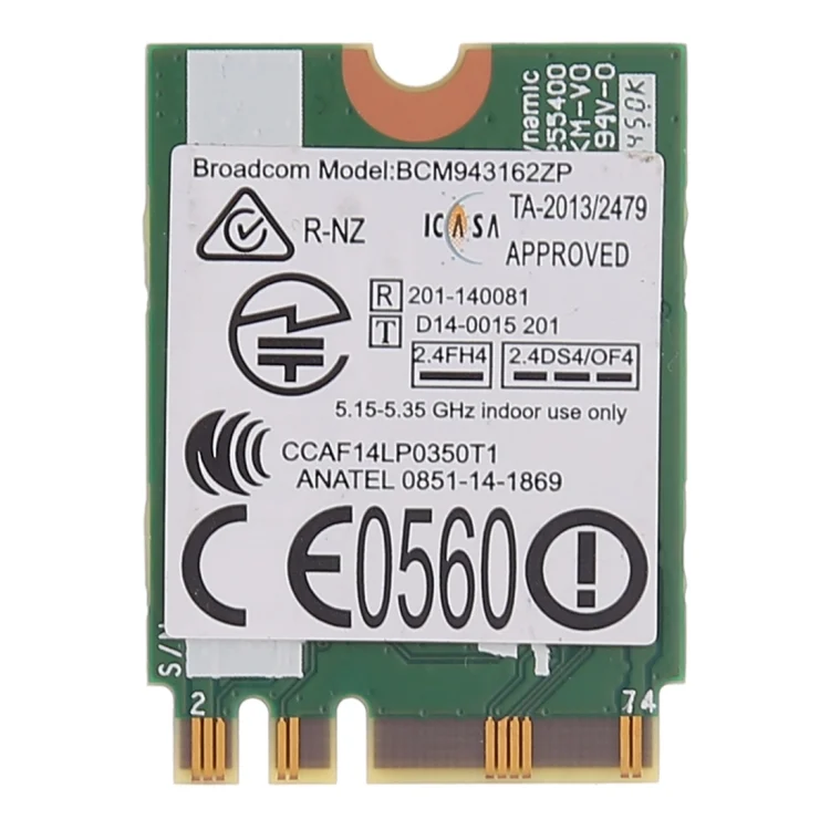 SP8555_1.webp BCM943162ZP Wireless Network Card for Lenovo E450 E550 E455 E555 M50-70 M50-80 G70-70 G70-80 Z70-80 G50-30 G50-45 G50-70 - Image 2