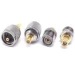 4 PCS / Set UHF PL259 SO239 to SMA Plug RF Connector Test Converter - Image 3