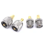 4 PCS / Set UHF PL259 SO239 to SMA Plug RF Connector Test Converter - Image 4