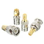 4 PCS / Set SMA to BNC Connectors RF Adapter Test Converter Kit - Image 4