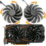 1 Pair 88MM 4 Pin Computer Graphics Card Cooling Fan For Gigabyte GeForce GTX1060 1070 GTX1050ti GTX960 RX570 RX470 - Image 5