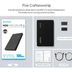 ORICO 2.5 inch Type-C Hard Drive Enclosure - Image 14