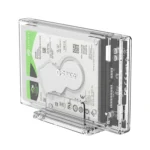 ORICO 2159U3 2.5 inch Transparent USB3.0 Hard Drive Enclosure with Stand - Image 2