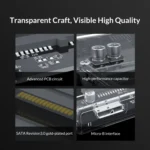 ORICO 2159U3 2.5 inch Transparent USB3.0 Hard Drive Enclosure with Stand - Image 13