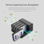 ORICO 6558US3-C 2.5 / 3.5 inch Hard Drive Enclosure with Duplicator - Image 13