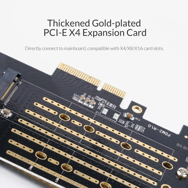 SYA000169_10.webp ORICO PDM2 M.2 NVME to PCI-E 3.0 X4 Expansion Card - Image 11