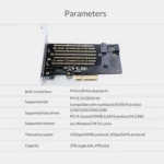 ORICO PDM2 M.2 NVME to PCI-E 3.0 X4 Expansion Card - Image 7