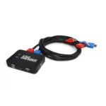 2 Ports USB HDMI KVM Switch Switcher with Cable for Monitor, Keyboard, Mouse, HDMI Switch, Support U Disk Read - Image 2