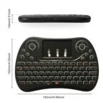 I8 Max 2.4GHz Mini Wireless Keyboard with Touchpad Rechargeable Fly Air Mouse Smart Game 7-color Backlit - Image 6