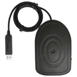 Metal USB Single Foot Switch Pedal Control Keyboard Mouse PC - Image 2