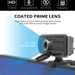 Gsou T16s 1080P HD Webcam with Cover Built-in Microphone for Online Classes Broadcast Conference Video - Image 3