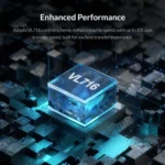 ORICO 6139C3-G2 3.5 inch Transparent USB3.1 Gen2 Type-C Hard Drive Dock - Image 7