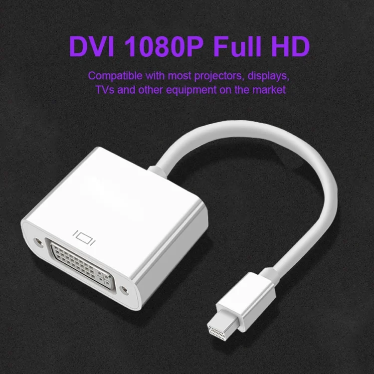 SYA0012205_2.webp Mini DP to DVI Adapter Converter - Image 3