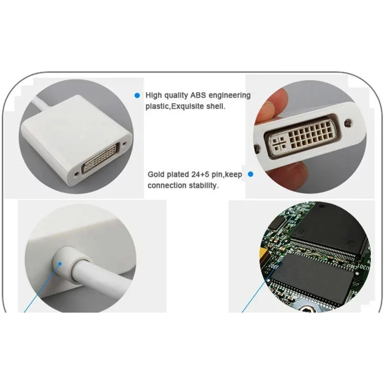 SYA0012205_5.webp Mini DP to DVI Adapter Converter - Image 6
