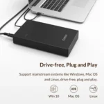 ORICO 3599U3 2.5 / 3.5-Inch Portable Hard-Drive Enclosure, EU Plug - Image 15