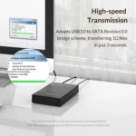 ORICO 3599U3 2.5 / 3.5-Inch Portable Hard-Drive Enclosure, EU Plug - Image 8