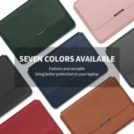 4 in 1 Uuniversal Laptop Holder PU Waterproof Protection Wrist Laptop Bag - Image 14