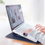 4 in 1 Uuniversal Laptop Holder PU Waterproof Protection Wrist Laptop Bag - Image 16