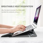 4 in 1 Uuniversal Laptop Holder PU Waterproof Protection Wrist Laptop Bag - Image 8