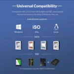 ORICO NS200U3 3.5 inch 2 Bay USB3.0 Hard Drive Enclosure - Image 13