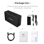 ORICO NS200U3 3.5 inch 2 Bay USB3.0 Hard Drive Enclosure - Image 3