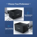 ORICO NS200RU3 2 Bay USB3.0 Hard Drive Enclosure with Raid - Image 17