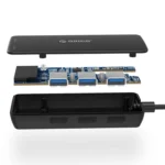 ORICO H3TS-U3 USB3.0 HUB with Card Reader - Image 3