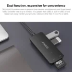ORICO H3TS-U3 USB3.0 HUB with Card Reader - Image 4