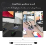 ORICO H7U-U3 7 Port USB3.0 Transparent HUB - Image 6