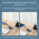 ORICO H7U-U3 7 Port USB3.0 Transparent HUB - Image 7