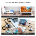 ORICO H7U-U3 7 Port USB3.0 Transparent HUB - Image 8