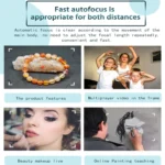 C7 1080PHD Autofocus 360-Degrees Rotation Lens Live Broadcast USB Driver-free WebCamera with Mic - Image 8