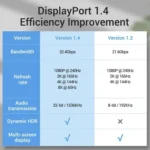 DisplayPort 1.4 8K HDR 60Hz 32.4Gbps DisplayPort Cable for Video / PC / Laptop / TV, Cable Length: 1m - Image 8