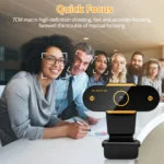 312 1080P HD USB 2.0 PC Desktop Camera Webcam with Mic, Cable Length: about 1.3m - Image 14