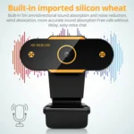 312 1080P HD USB 2.0 PC Desktop Camera Webcam with Mic, Cable Length: about 1.3m - Image 5