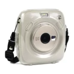 Protective Crystal Shell Case with Strap for Fujifilm Instax Square SQ20