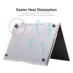 ENKAY for Huawei MateBook X Pro US Version 2 in 1 Crystal Protective Case with TPU Keyboard Film - Image 2