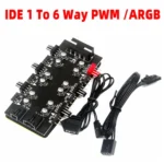 1 to 6 PWM / ARGB HUB Extender IDE Interface - Image 4