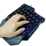 G7 37 Keys USB One-Handed Numeric Keyboard with Backlit, Cable Length: 1.8m - Image 2