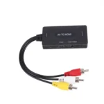 AV to HDMI Converter 3 CVBS RCA Adapter, Supports PAL NTSC 1080P - Image 2