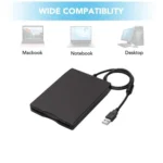 3.5 Inch Portable Floppy Disk Drive 1.44MB External FDD Device - Image 6