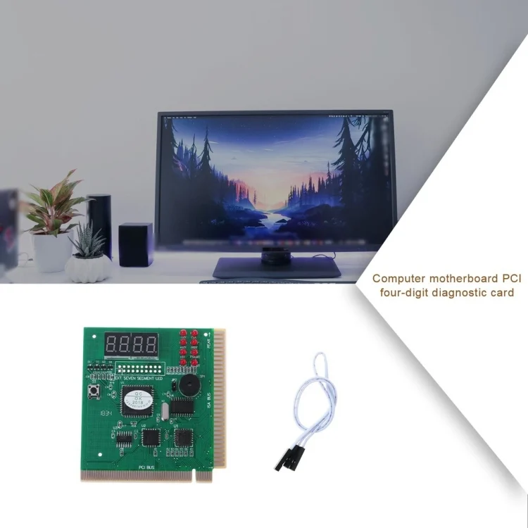 SYA0015985_2.webp Four Digit PCI Diagnostic Card Computer Motherboard Tester - Image 3