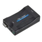 1080P VGA to SCART Audio Video Converter Adapter