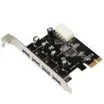 4 Port USB 3.0 Pci Express Expansion Card Pci-E Adapter - Image 2