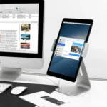 AP-7S 7-13 inch Universal Tablet PC Aluminum Alloy 360 Rotation Desktop Stand - Image 6