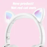 BK9 HiFi 7.1 Surrond Sound Cat Claw Luminous Cat Ear Bluetooth Gaming Headset with Mic - Image 6