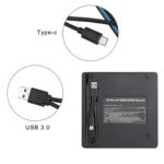 Universal Optical Drive Type-C USB 3.0 External DVD/CD/VCD Burner RW SVCD Drive Player - Image 5